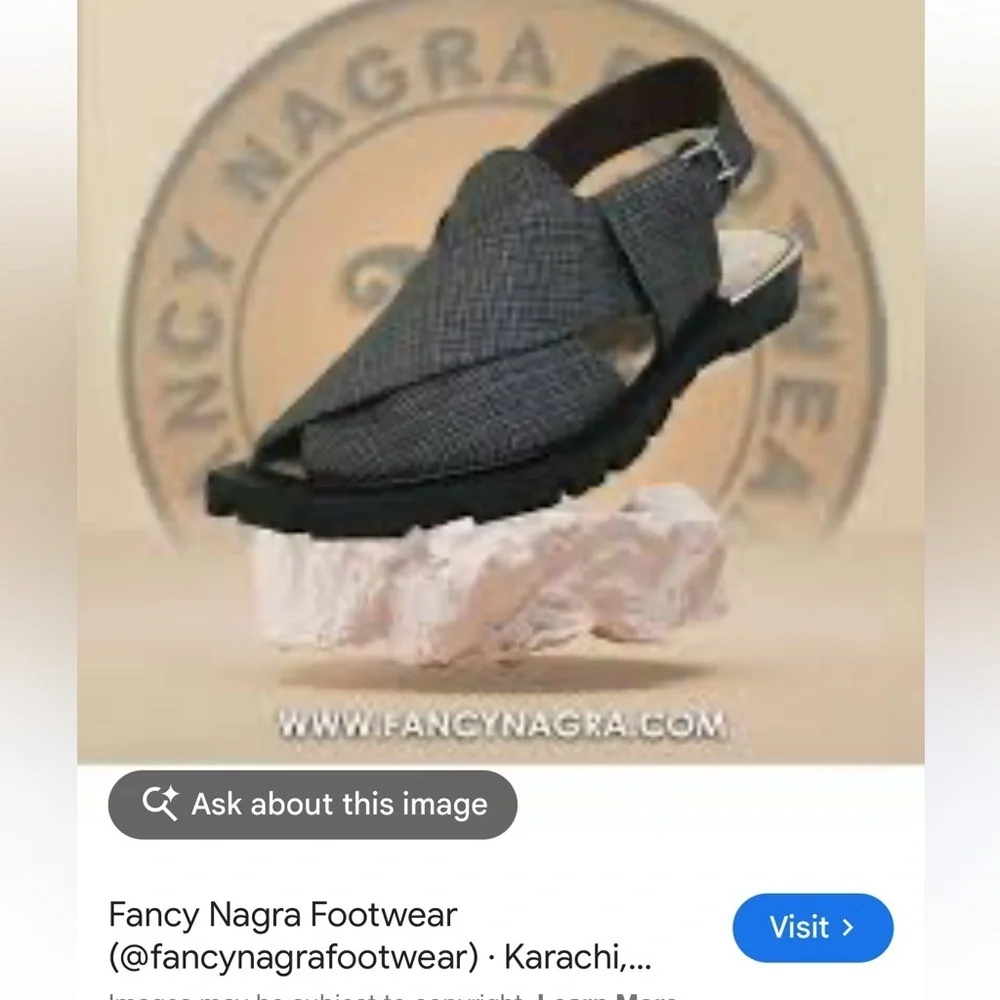 Black Textured Sandals made of genuine leather and recycled tires men’s size 7